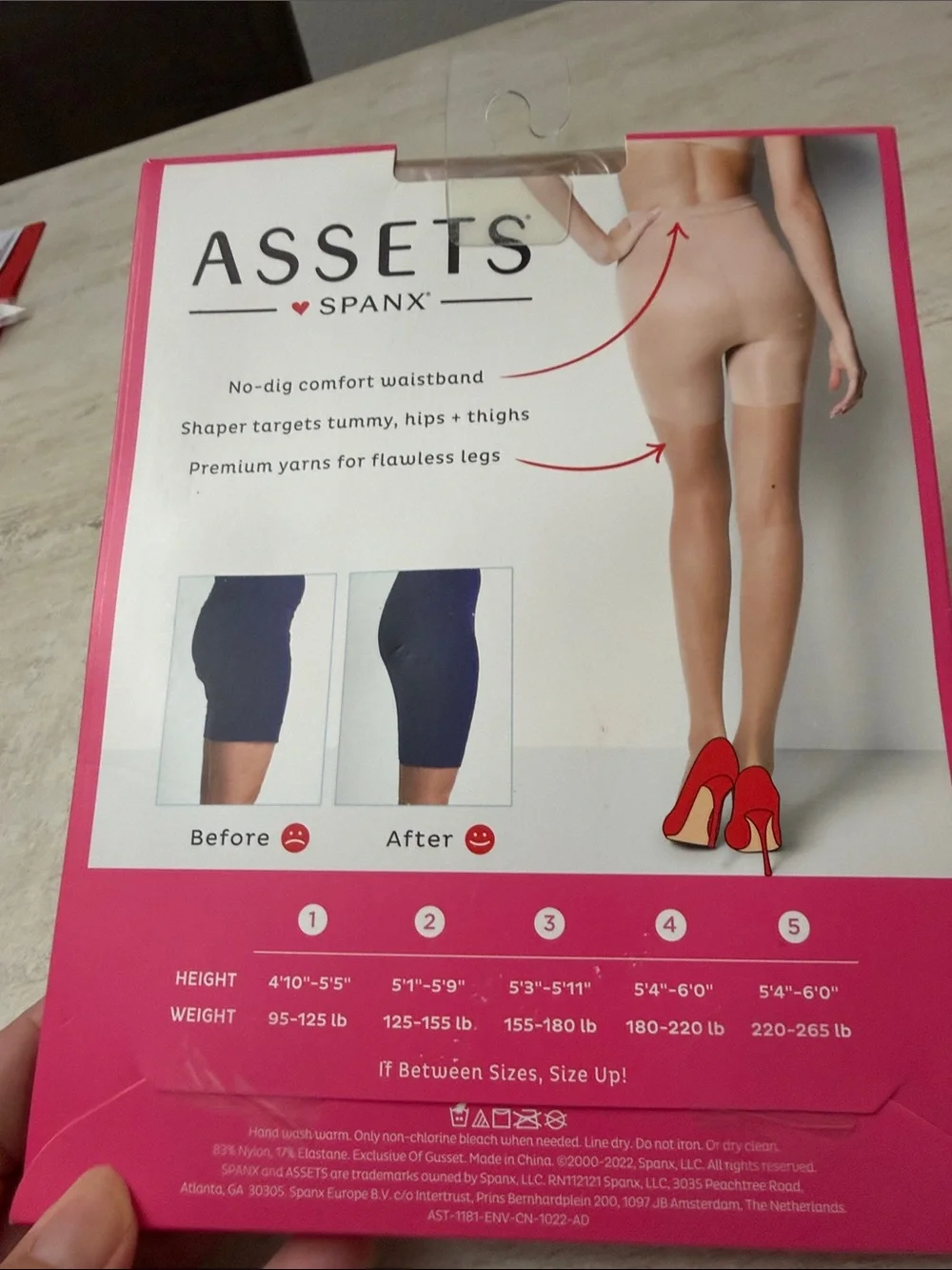 SPANX Nude Shaping Sheers. Size 4